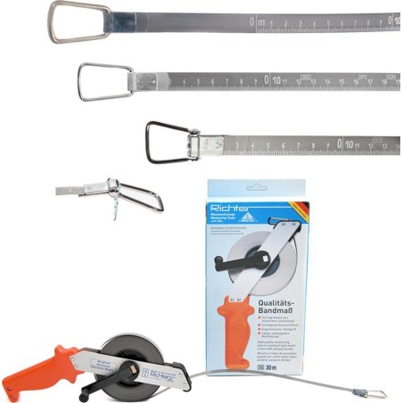 Richter Geätzte Stahl-Rollleine RICHTER 464SR 30 m