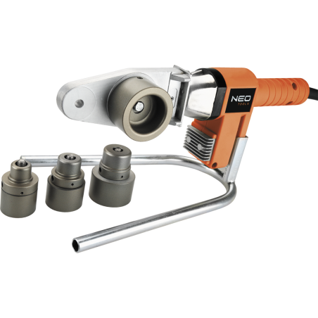 Neo Kunststoffrohrschweißgerät 650 W, 4 Hülsen (21-001)