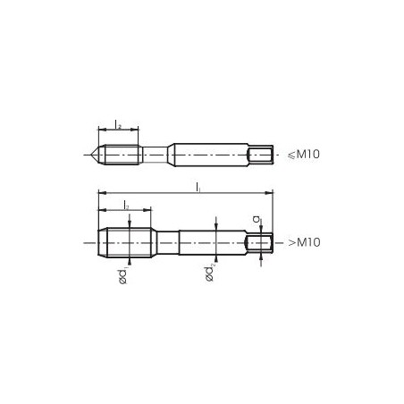 Fanar Handgewindeschneider M12, 3 Stück (A4-235D51-0120)