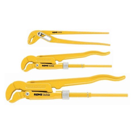 Rems Rohrschlüssel-Set CATCH S 1, 1 1/2" und 2", 3-teilig