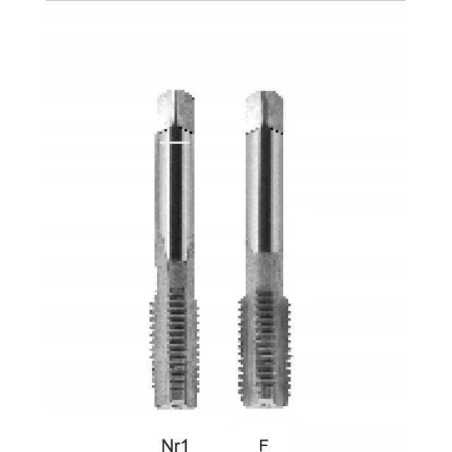 Fanar Gewindebohrer G 3/8" NGRA/2-P DIN-5157 (-X) HSSE INOX