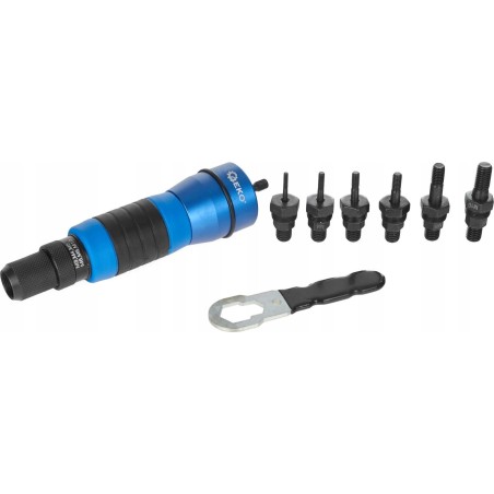 Silver SILVER Nietzange für Nietmuttern, Adapter für Akkuschrauber  M3–M10