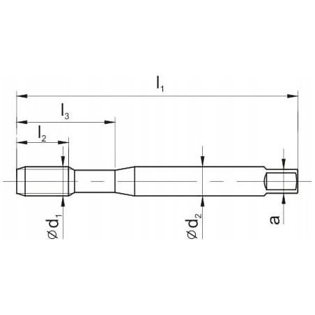 Fanar Gewindebohrer M10x1 DIN-371C R45 (6HX) HSSE-PM HL MASTERTAP