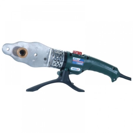 Dedra Kunststoffrohrschweißgerät 1500 W, 16–63 mm, im Koffer (DED7514)