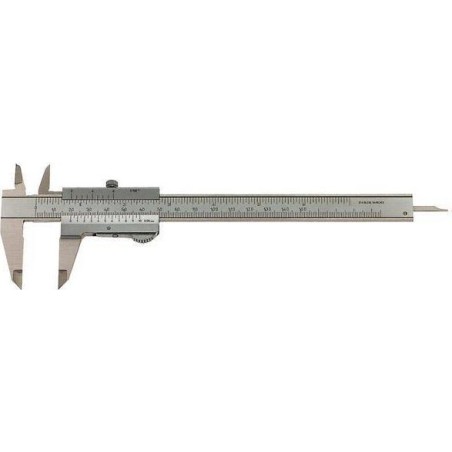 Format: TWIN-Taschenmessschieber (Feststellschraube + Schieberarretierung) Format
