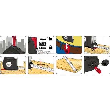 Hultafors Rollmaßband Hultafors 359303 6 m