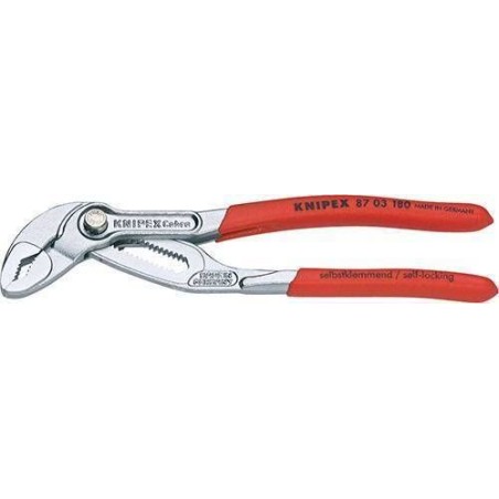 Knipex Verstellbare Rohrzange, verchromt, Knipex Cobra 87 03 300