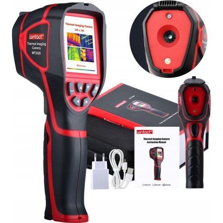 Wärmebildkamera 320x240, Thermodetektor, 3 GB, USB