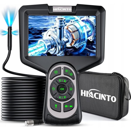 Hiacinto Endoskop-Inspektionskamera mit Beleuchtung, 20 m wasserdicht, IP68, 32 GB