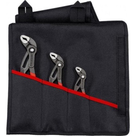 Knipex 3-teiliges Rohrzangen-Set im Etui, 125, 180, 250 mm.
