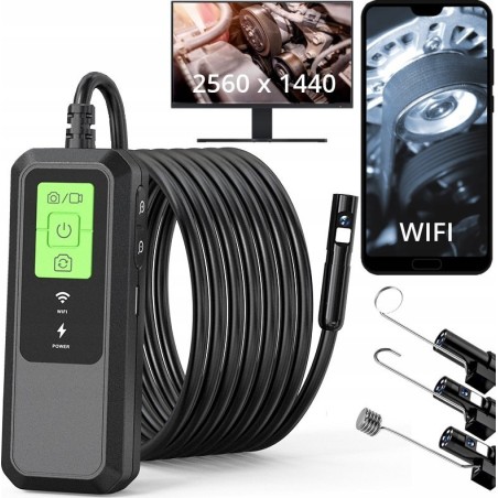 DUO WIFI PC TEL Endoskop-Inspektionskamera, 5 m
