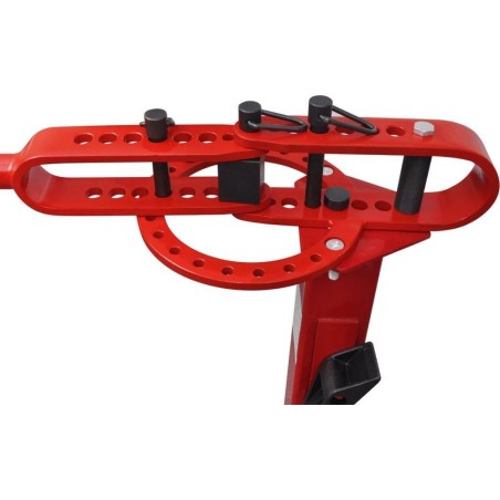 vidaXL Handrohrbiegemaschine für Stahlrohre, bodenmontiert