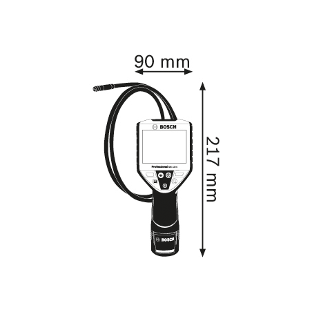 Bosch Akku-Inspektionskamera GIC 120 C Professional (0.601.241.201)