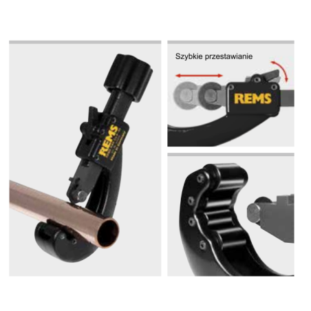 Rems RAS CU-Rohrschneider für Kupferrohre 8–42 mm – 113370