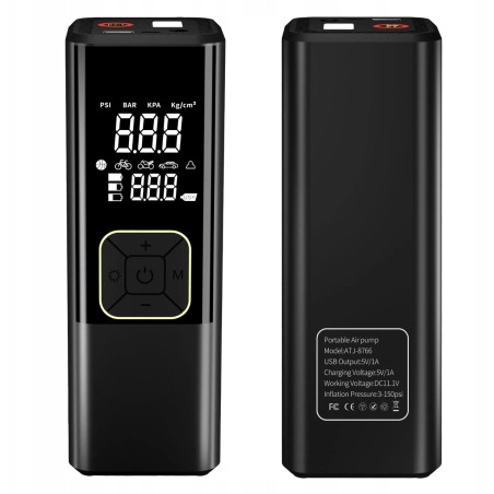 ELEKTRISCHE FAHRRADPUMPE FÜR DAS AUTO LTC LXKP2