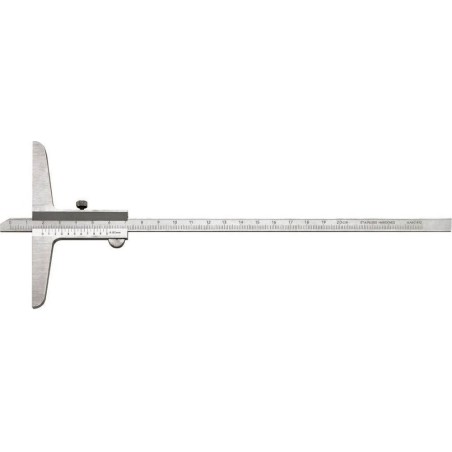 Professionelles Tiefenmessgerät FORTIS 300 mm INOX