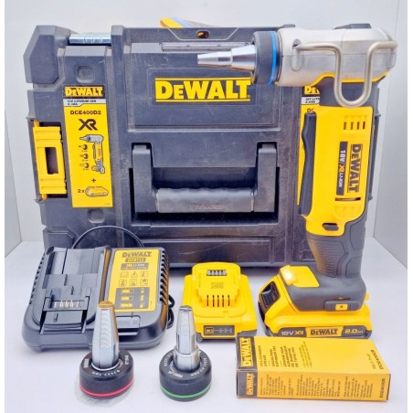 Dewalt Akku-PEX-Kalibrierer 18 V XR 2 × 2,0 Ah