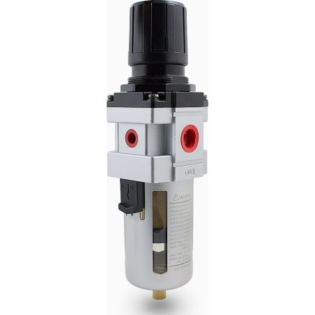 Bituxx-Autokompressor mit Druckminderer, Filter und Manometer, leistungsstark, 1/2"