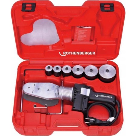 Rothenberger Plastiko Rohrschweißgerät ROWELD P63 S-6, Set 2, Rothenberger