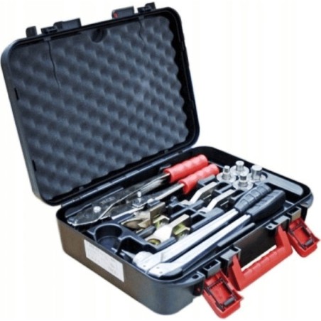 TECEflex 16–32 – Set mit manuellem Press- und Kalibriersatz 720203