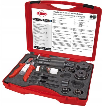 Hydraulischer Lochstanzer RUKO 16,5–50,5 mm