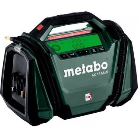 Metabo-Autokompressor ÖLFREIER AKKU-KOMPRESSOR 18 V AK 18 MULTI 0*Ah (1 Stück)