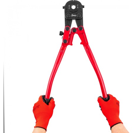 Delphi Tools Presswerkzeug für PEX-Rohrleitungen, Hydraulikpresse