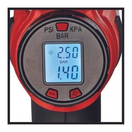 Einhell Akku-Autokompressor CE-CC 18 Li-Solo (rot/schwarz, ohne Akku und Ladegerät)