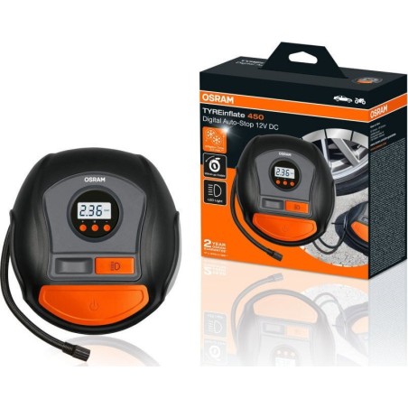 Osram TYREinflate 450 OTI450 Autokompressor, 12 V, 120 W