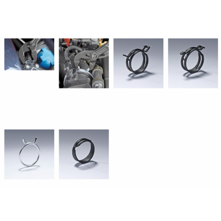 Knipex Verstellzange für Federbandklemmen 250 mm (8551250A)