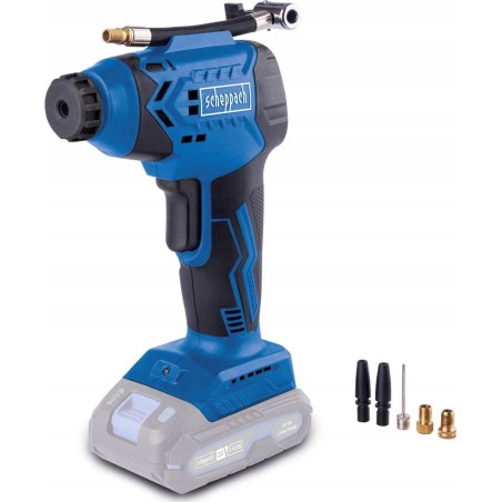 Scheppach-Autokompressor, batteriebetriebener Kompressor HC-AC20-X, Gehäuse, Scheppach