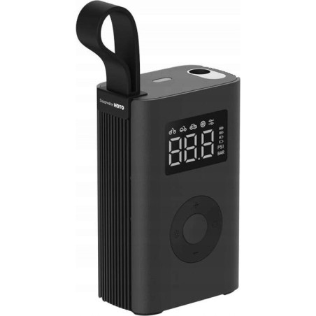 Hoto-Autokompressor – Tragbarer Kompressor, elektrische Luftpumpe HOTO QWCQA001 (10,3 bar, 150 PSI, 2000 mAh)