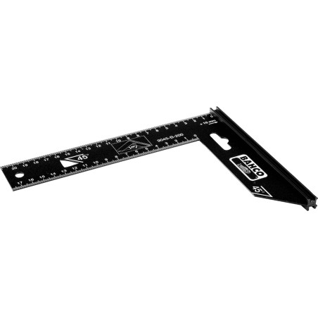 Bahco Bahco Präzisions-Winkelschneider 45° und 90°, 200 mm, schwarz