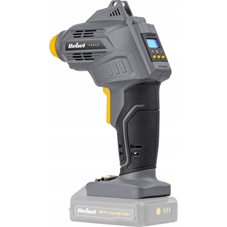 Rebel Autokompressor – Akku-Kompressor 20 V, 2 A, 7 bar