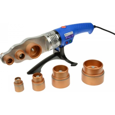 Geko PREMIUM-POLIFUSIONS-ROHRVERSCHWEISSGERÄT FÜR ROHREN VON 16 BIS 63 MM (5) G81033 GEKO