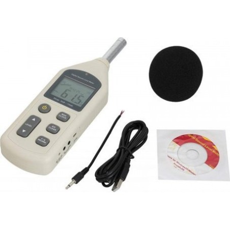 Benetech Schallpegelmesser Benetech GM1356 USB