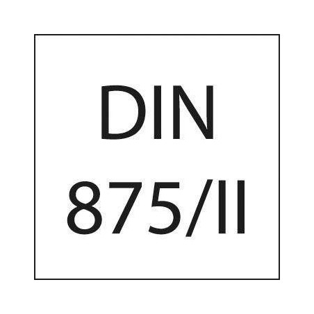 Format: Massiver Flachwinkel nach DIN 875 / II Format