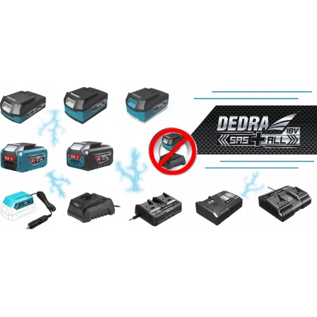 Dedra Rohrschweißgerät 18 V, 16–32 mm