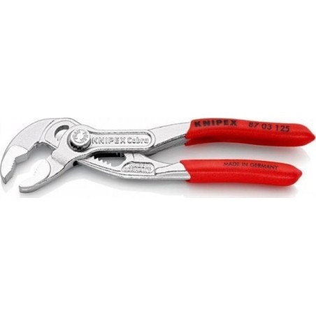 Knipex Verstellbare Rohrzange COBRA 125 mm, verchromt