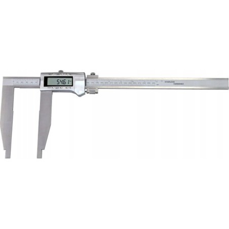 Gimex Digital-Messschieber 500, 20 mm, 3V/ABS/Datum, Backen 100 mm, einseitig