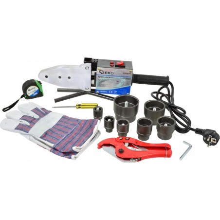 Geko Polyfusions-Rohrschweißgerät (groß) 16–63 mm GEKO(5) G81031 GEKO