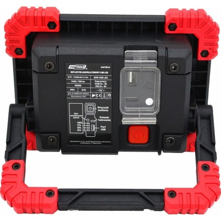 AWTools AWTOOLS COB-LED-Akku-Scheinwerfer 20 W