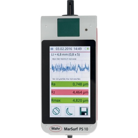 Mahr Tragbares Gerät zur Messung der Oberflächenrauheit MarSurf PS10 MAHR