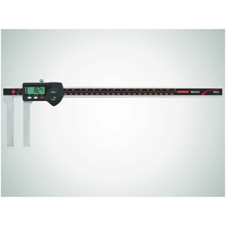 Digitaler Messschieber 300 mm (12") IP65 3V/DATA, Backenbreite 75 mm, einseitig MAHRCAL 18EWR