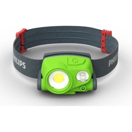 HEADLight-Stirnlampe für die Werkstatt, Xperion, COB-LED-Lichtquelle, Lichtstrom 100/200/300 lm, Leistung: 2+3 W, Akkukapazität