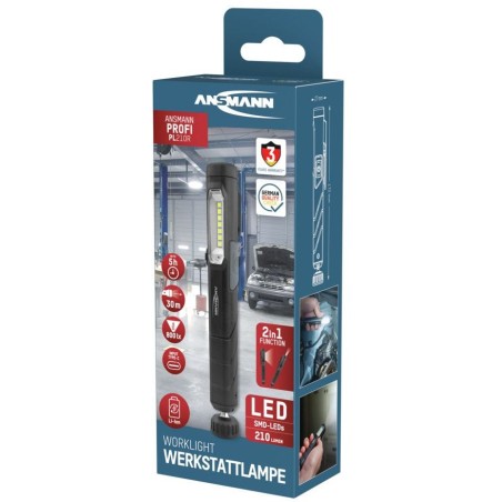 Ansmann PL210R Werkstattlampe, 210 lm, Akku