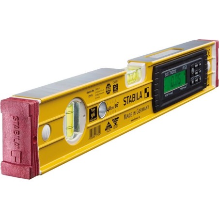 Stabila Elektronische Wasserwaage Tech 196 IP 65, 40 cm, ohne Halterungen (SA17705)