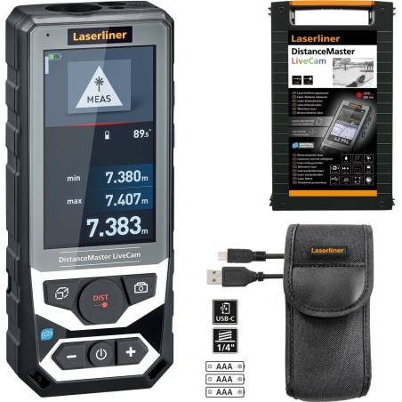 Laserliner Entfernungsmesser DistanceMaster LiveCam – Laserliner