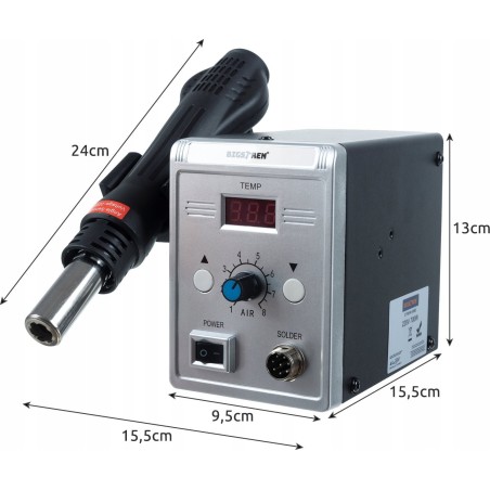 Lötstation/Schweißgerät, 700 W, 3 Düsen