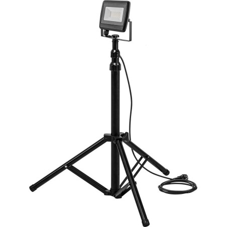 Neo-Scheinwerfer (Einzelscheinwerfer, 30 W SMD-LED, 2700 lm, auf einem 1,8 m hohen Stativ)